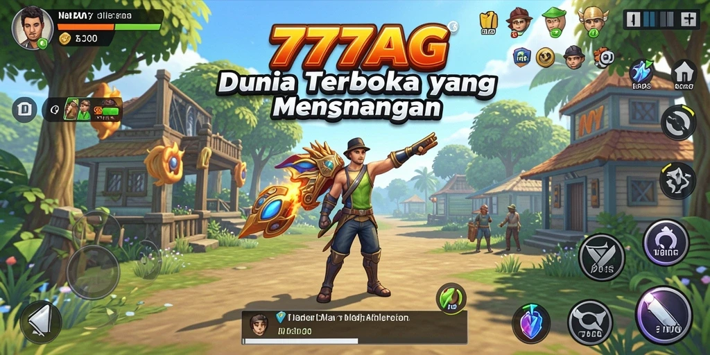 Gameplay Open World 777AG yang menantang dan interaktif.