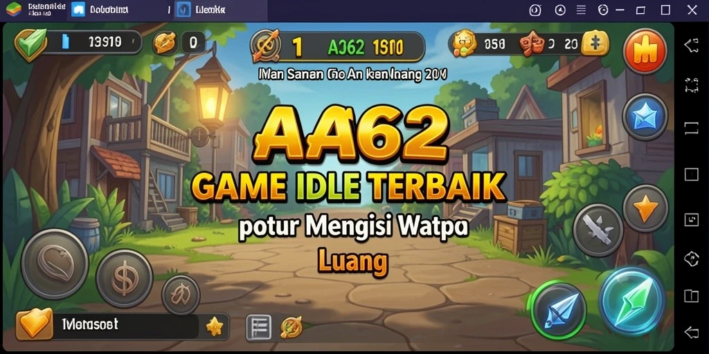 Tampilan gameplay AA62 yang menampilkan pengumpulan sumber daya yang seru.