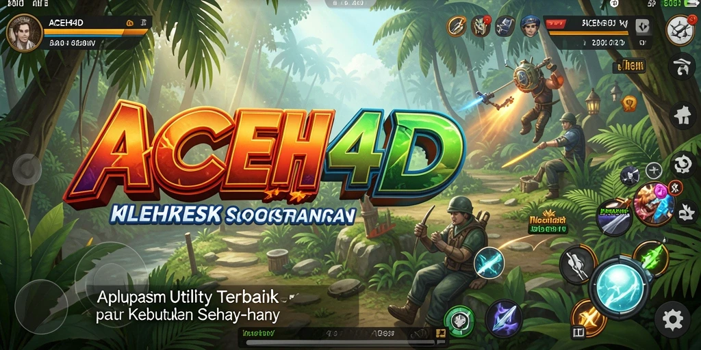 Tampilan antarmuka ACEH4D yang sederhana dan efisien.