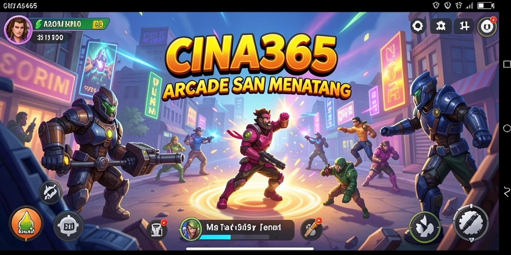 Screenshot gameplay CINA365 yang menampilkan tantangan seru.