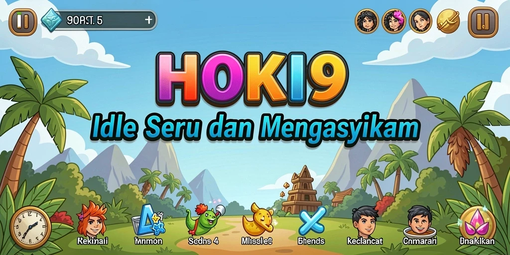 Screenshot utama HOKI9 menampilkan gameplay Idle yang menarik.