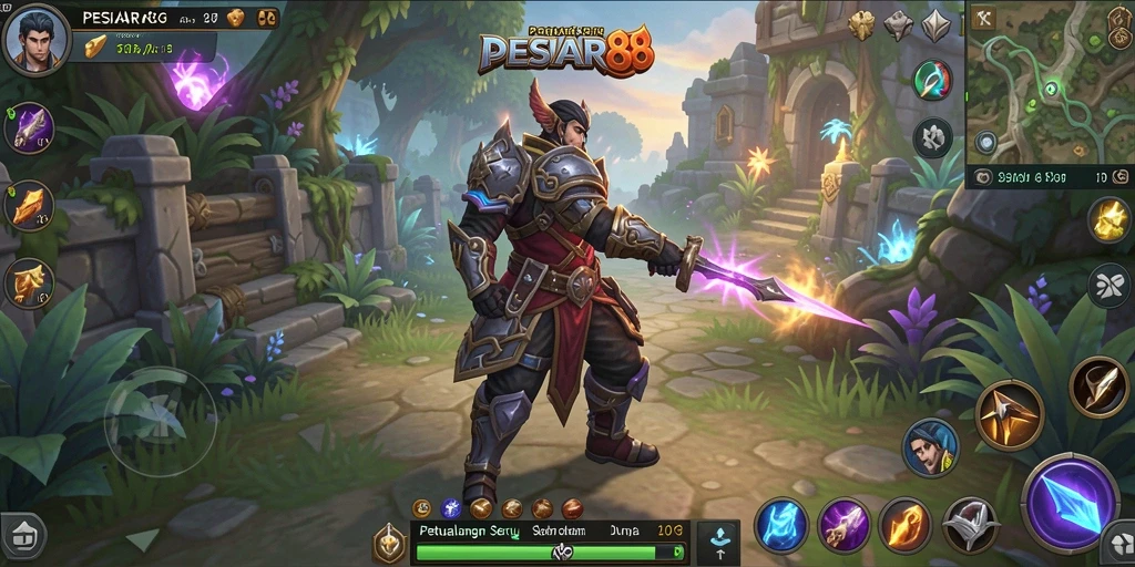 Tampak seru saat bermain PESIAR88 dalam dunia ARPG.