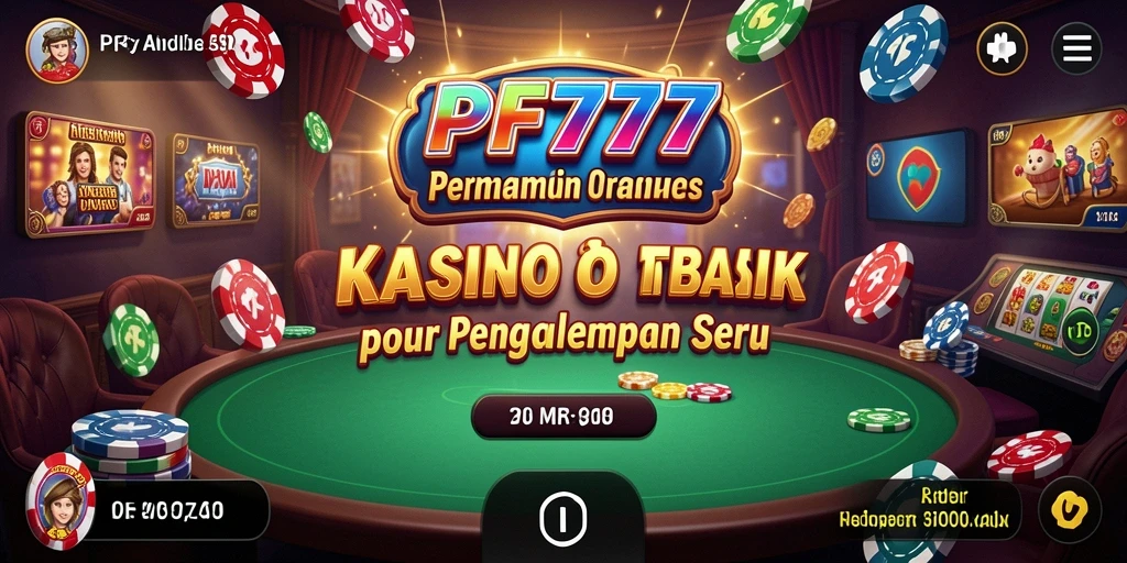 Tampilan gameplay PF777 yang mendebarkan di dunia Kasino.