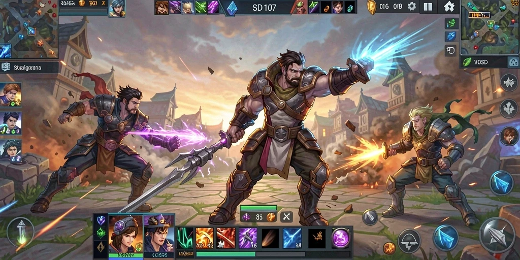 Gameplay seru dan menegangkan di SD107.